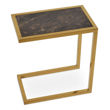 alfa end table brown marble gold frame jpg