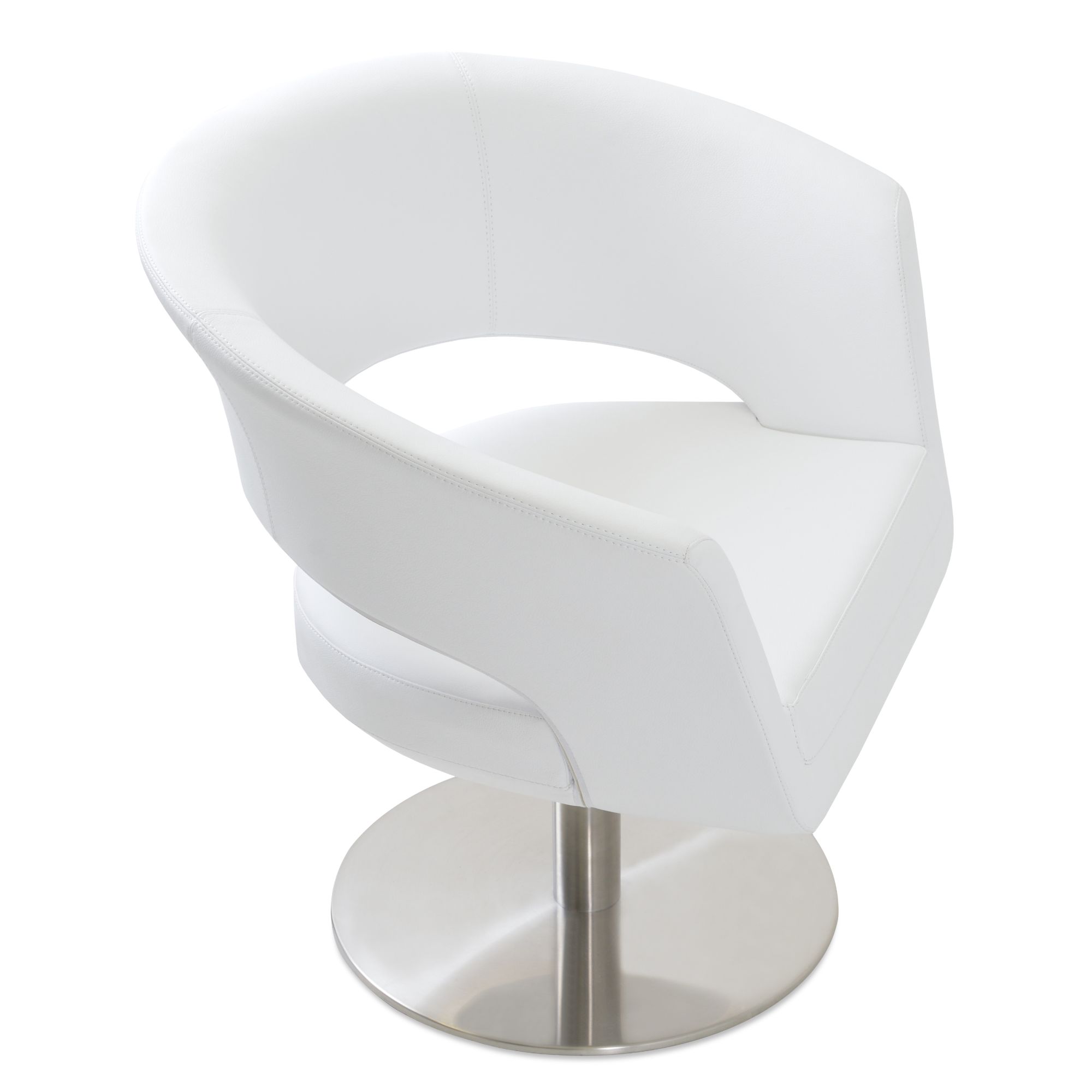 Ada Armchair Swivel Round Harmony Modern USA