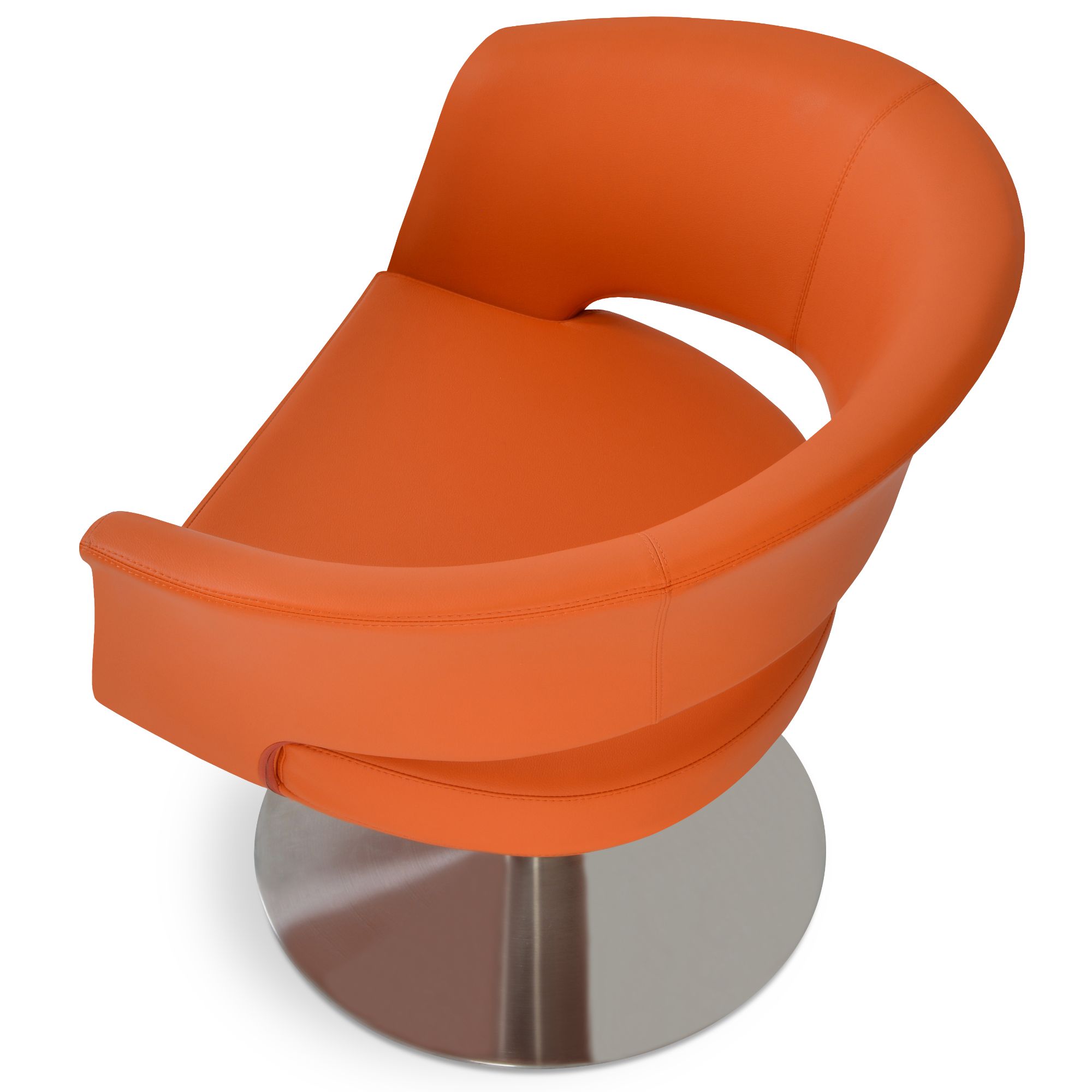 Ada Armchair Swivel Round Harmony Modern USA