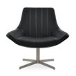 bellagio lounge chair 4 star swivel basefsoft eco leather black 1jpg