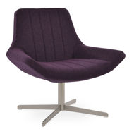 bellagio lounge chair camira blazer wool dark grey silcoates cuz30 1lounge 4 star base matt brushed nickel 275 70cm 4 tilt base h104 265cmjpg