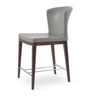 capri wood stool light grey ppmfm8005 american walnutjpg