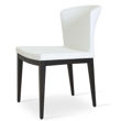 capri dining chair wenge finish white ppm jpg
