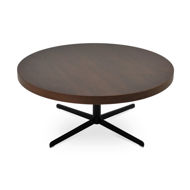 diana coffe table tango plus top walnut veneer black paint finsh 2jpg