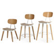 esedra plywood oak veneer seat solid ash natural finish legs white frame 1jpg