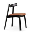 florence chair solid ash black finish ppm s hazelnut 502 33 seat 2jpg