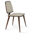 ginza chair legs beech wood nubuck fabric beige renna 025 seatback plywood american walnut veneer h88cm sh46cm d54cm w54cm 74kg com 05 mt 3jpg