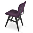 hazal chair wenge base black back support camira deep maroon 4jpg