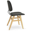 hazal dining chair ash wood natural original back support black powder camira wool dark grey silcoates cuz30 quilted 1jpg