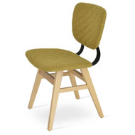 hazal dining chair ash wood natural original back support black powder camira wool amber dunhurst cuz58 quilted 2jpg