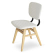 hazal dining chair ash wood natural original back support black powder fsoft white quiltedjpg
