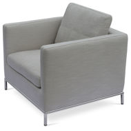 istanbul arm chair silver grey 3391 45jpg