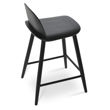 janelle chair plywood black finish seatback solid ash black finish legs 6jpg