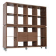 malta bookcase with drawers walnut png jpg