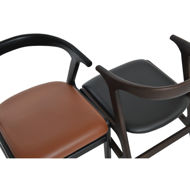 morelato chair solid ash wood black finish seat ppm s hazelnut 502 33 ppm s black 502 40jpg