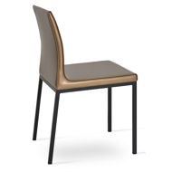 polo profile dining chair black powder finished ppm gold fd 135 2 3jpg