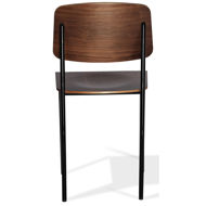 prouve dining chair plywood walnut veneer seatback black framejpg