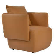 toronto lounge chair gleather caramel hg05w t55 2 jpg