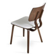 taylor chair frame american walnut pad set eco leather fsoft white 2jpg