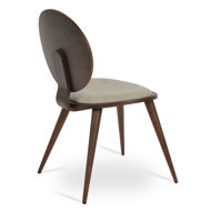 tokyo chair nubuck fabric beige renna 025 legs beech wood seatback plywood american walnut veneer h87cm sh46cm d59cm w54cm 74kg com 05mt 9jpg