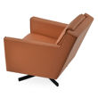 washington arm chair swivel gleather 09 221 caramel 2jpg