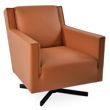 washington arm chair swivel gleather 09 221 caramel 3jpg