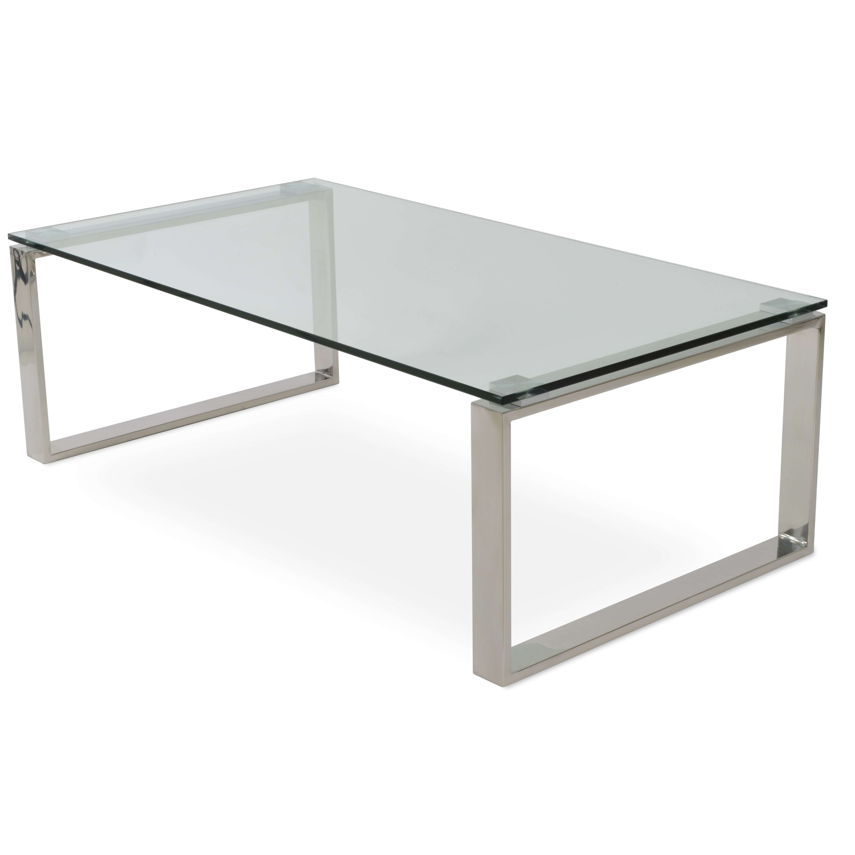 Calvin Glass Condo Coffee Table Harmony Modern USA