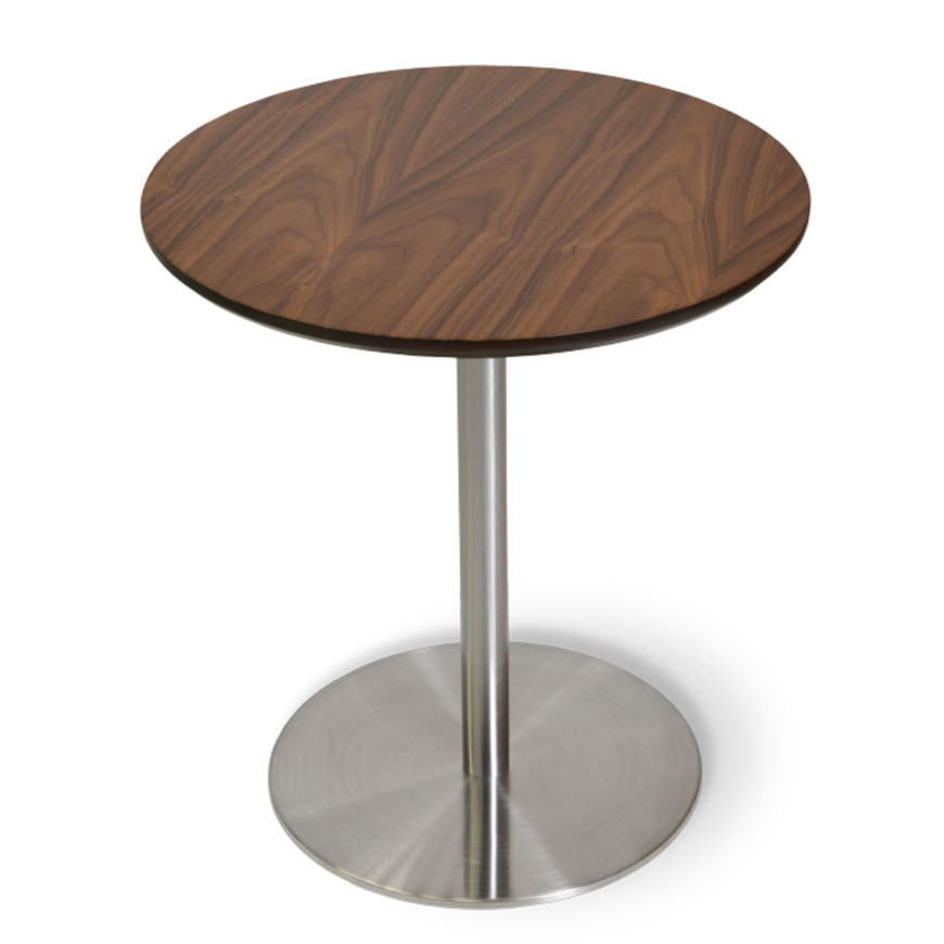 Picture of Ares End Table Walnut S.Steel