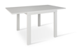 Picture of Niagara Glass Extendable Dining Table - White