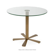 Picture of Daisy 5 Star Glass Dining Table