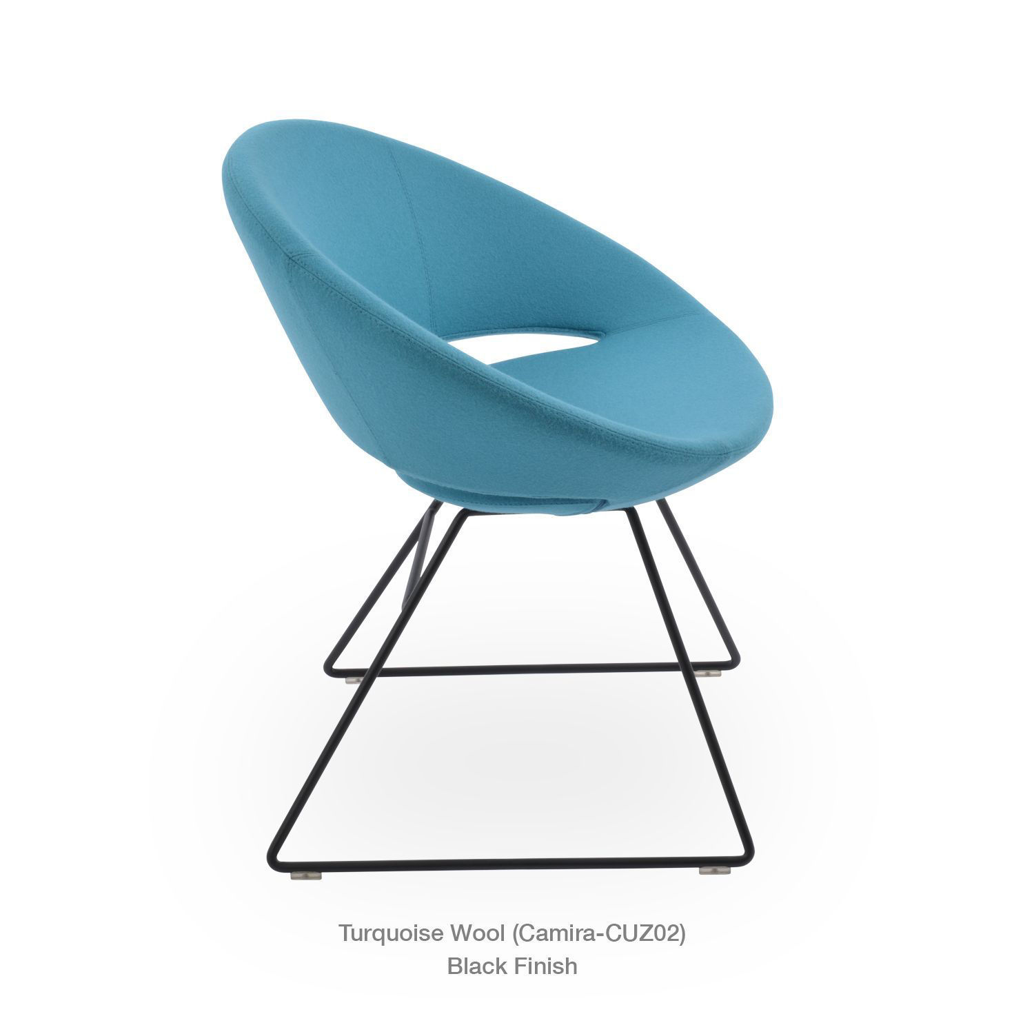 Crescent Wire Chair Harmony Modern USA