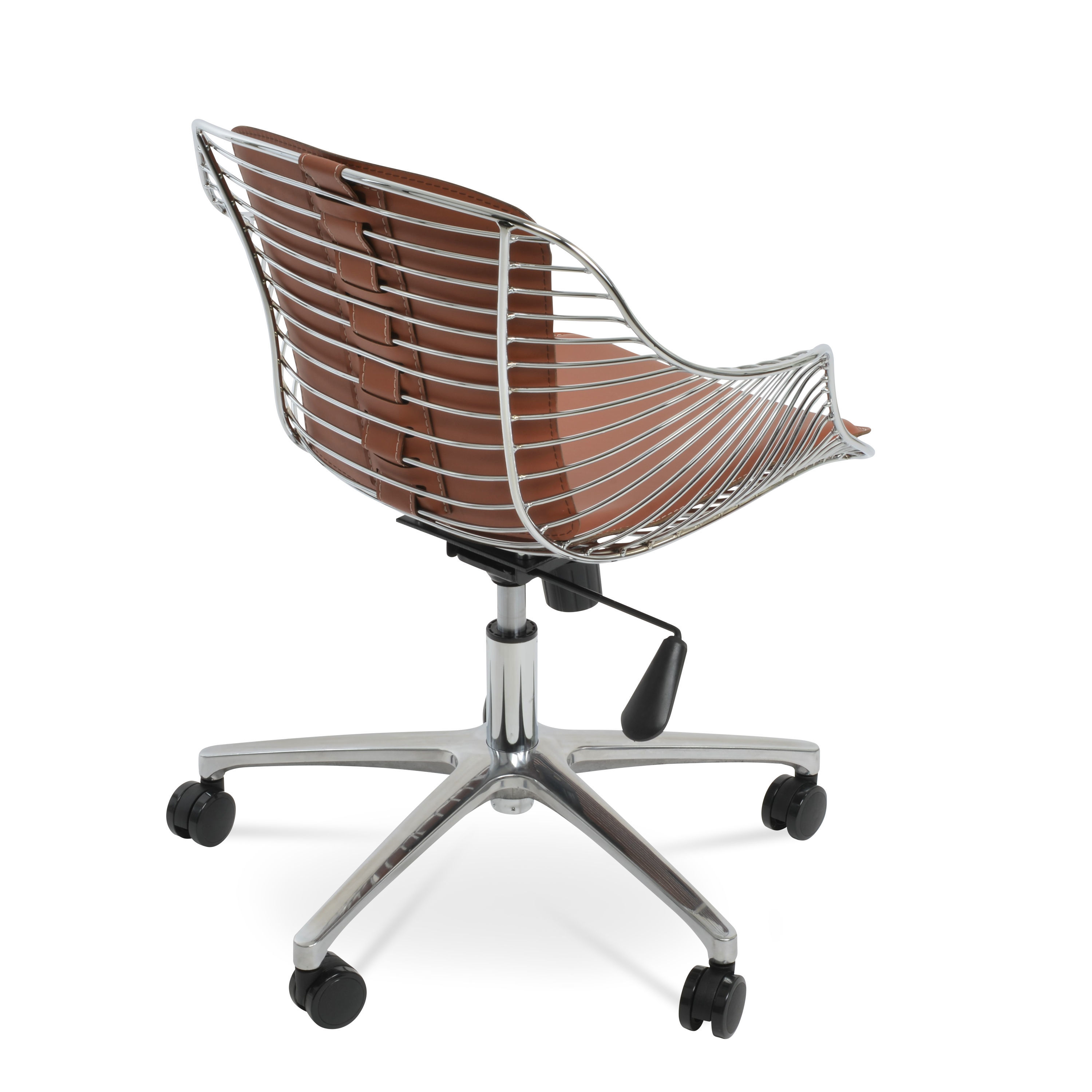 Zebra Arm Office Chair Chrome Harmony Modern USA
