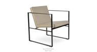 Picture of Cube Metal Lounge Armchair