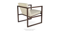 Picture of Cube Wood Lounge Armchair