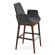 Picture of Eiffel Arm Wood Stools
