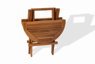 Picture of Paramount Teak Folding Round End Table