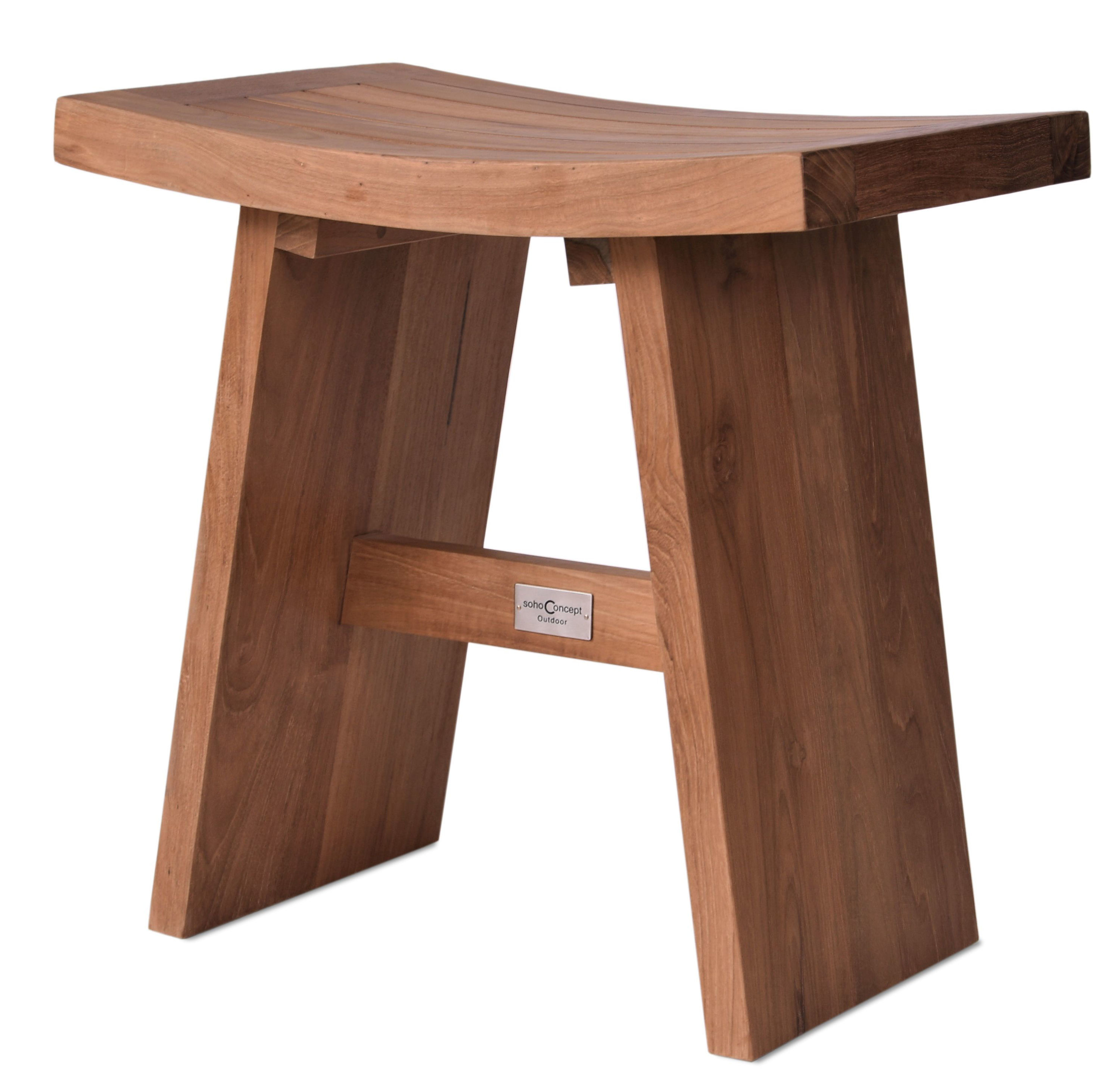 Porto Teak Bench ( Shower Bench) Harmony Modern USA