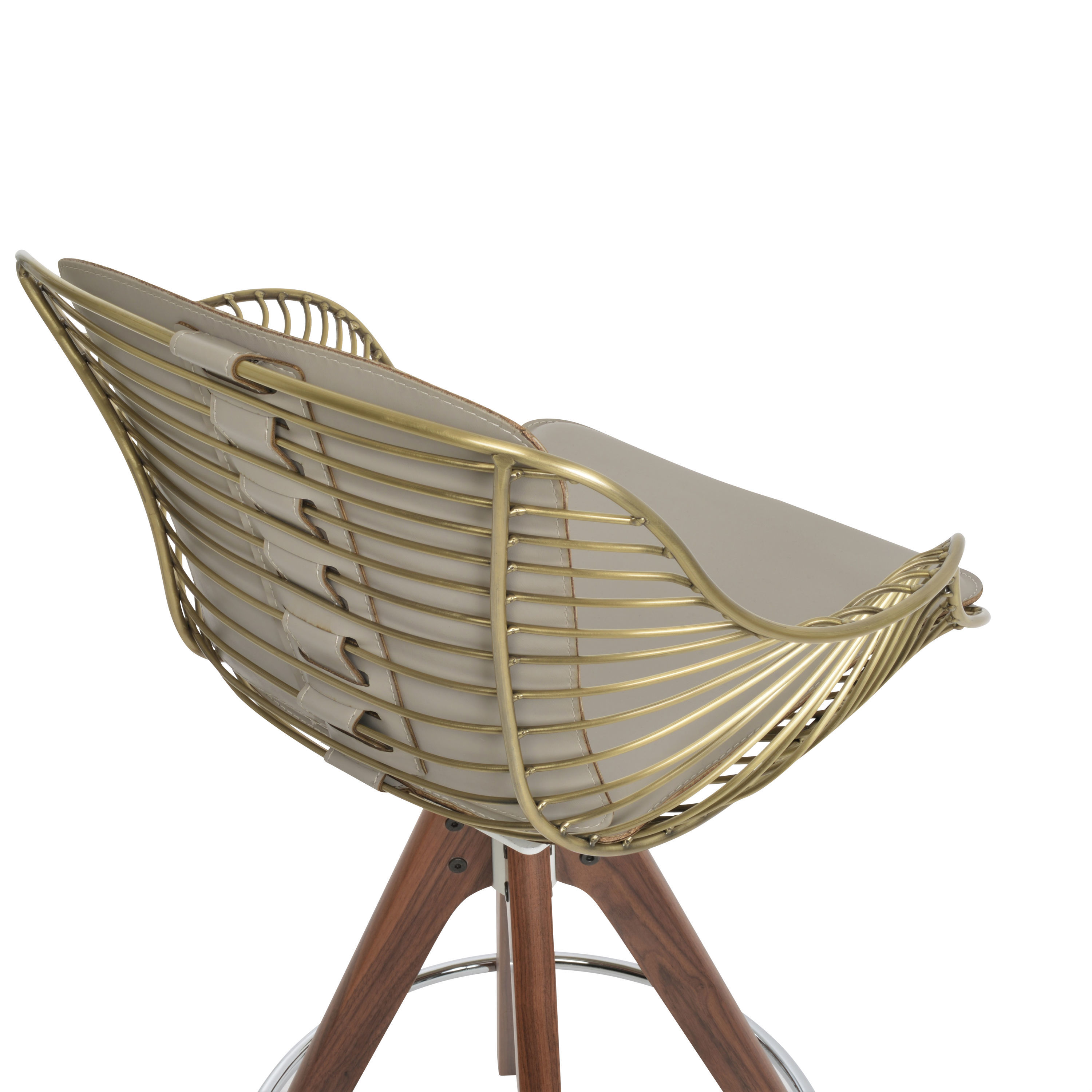 Zebra Arm Pyramid Stools | Harmony Modern USA