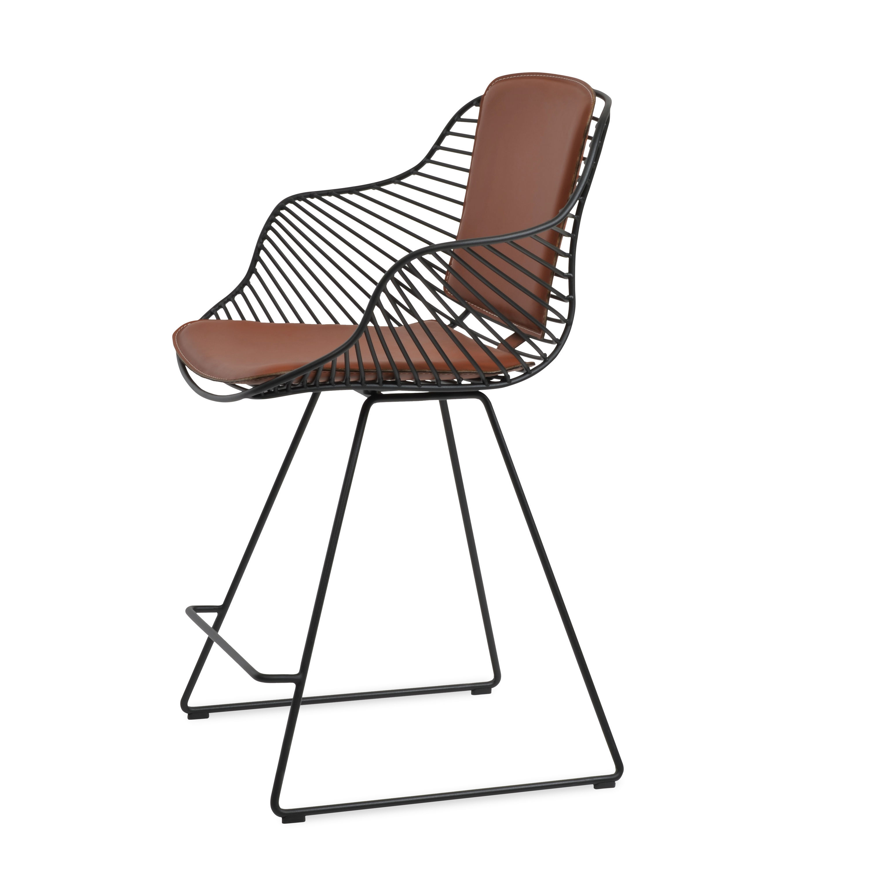 Zebra Arm Wire Stools | Harmony Modern USA