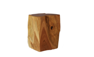 Picture of Heavy Cube Teak Side Table