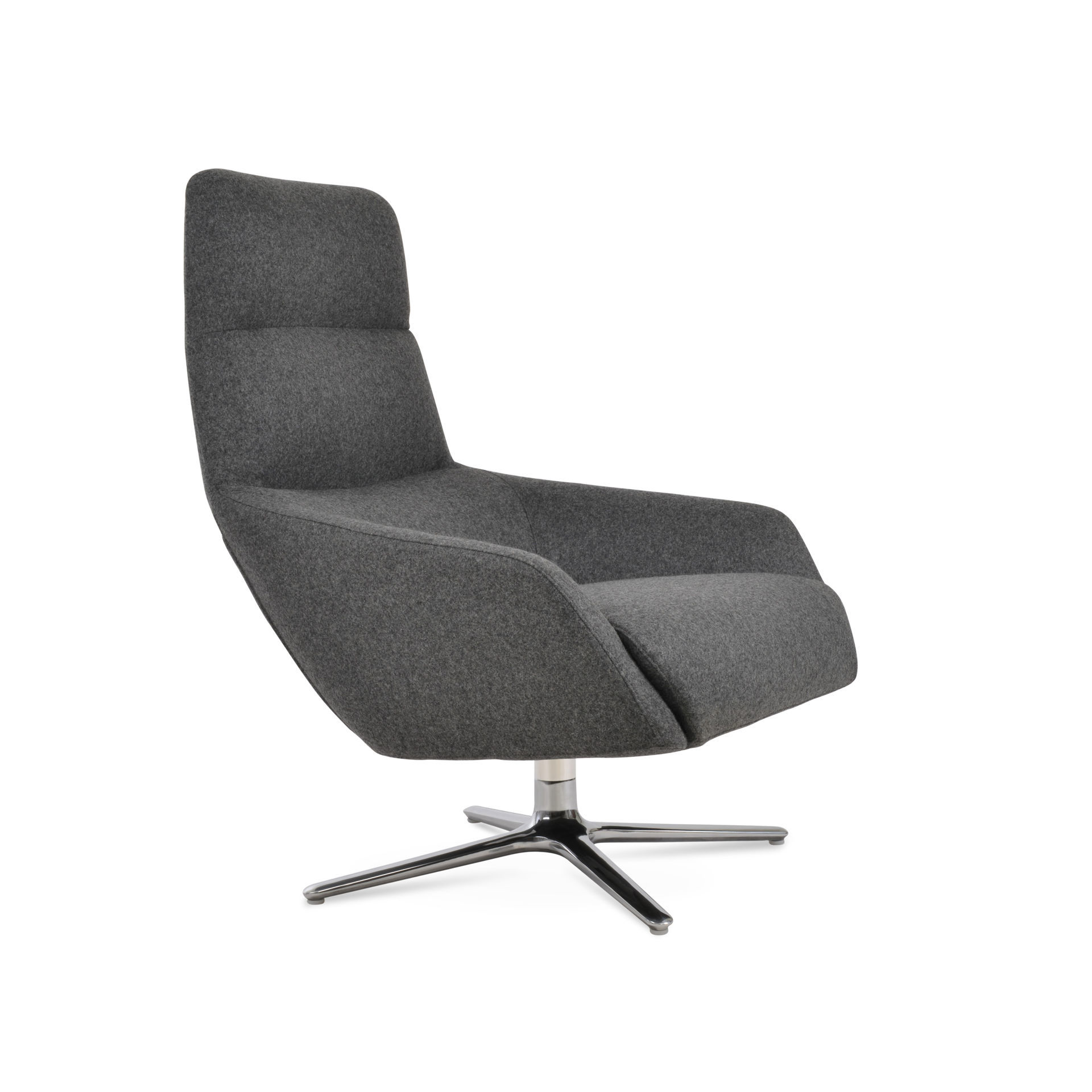 Barcelona Armchair Oval Lounge Base | Harmony Modern USA