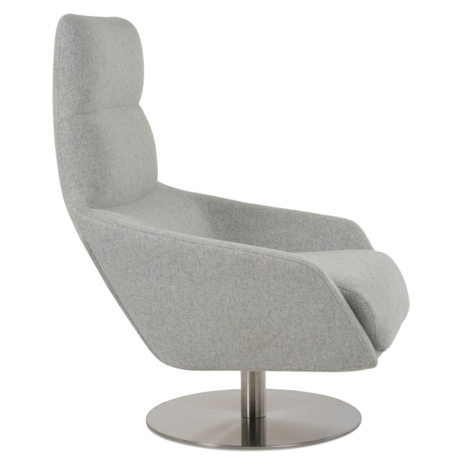 Barcelona Armchair Swivel Round Harmony Modern USA