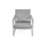 Picture of Zara  Small Arm Chair S.Steel