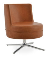 Picture of Hilton Lounge Oval Swivel Chair